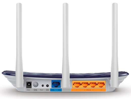 ROUTER ETHERNET WIRELESS TP-Link AC750, Dual Band, 2.4/5 GHz, 802.11 a/b/g/n/ac.