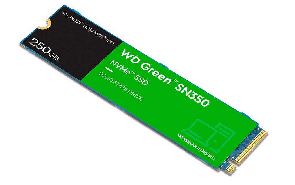 Unidad de Estado Solido WESTERN DIGITAL Green SN350 NVMe, 250GB M.2 2280