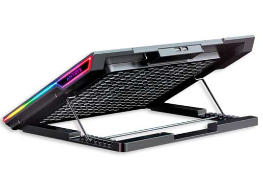 Cooler Notebook Gaming ANTRYX Xtreme Air X600 Plus, Up To 17&quot;, RGB.