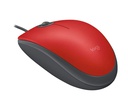 MOUSE LOGITECH M110 SILENT OPTICO RED USB