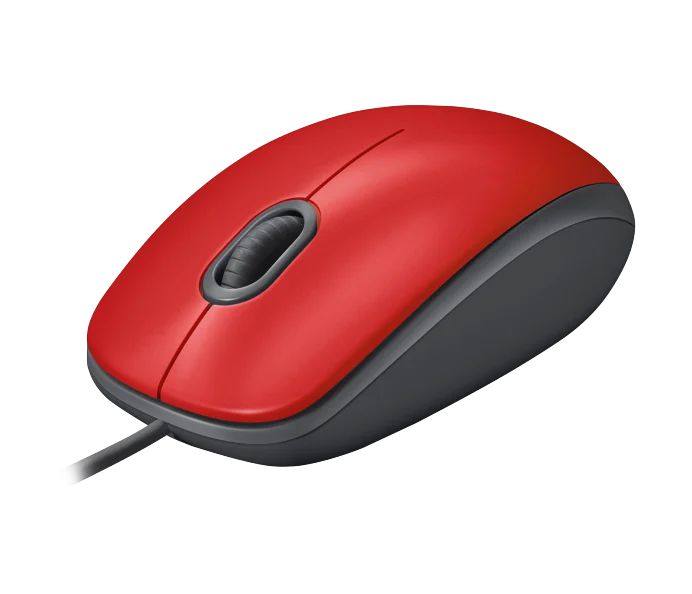 MOUSE LOGITECH M110 SILENT OPTICO RED USB