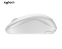 Mouse LOGITECH M240 Silent Wireless/Bluetooth White (910-007116)