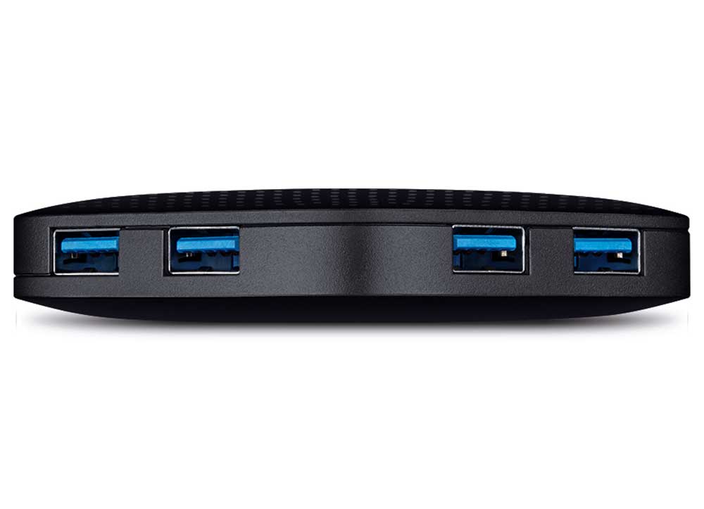 Hub USB TP-LINK UH400, 4 Puertos USB 3.0 Black.