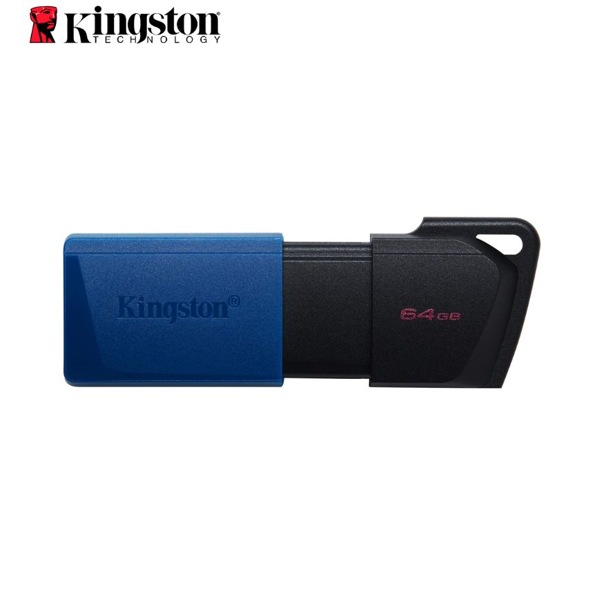 Memoria USB Kingston DataTraveler Exodia M, 64GB, USB 3.2 Gen 1, Azul