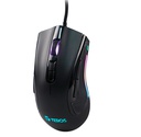 Mouse Teros TE-5167N, Óptico, USB, 12800 DPI, RGB, Negro