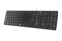 Teclado Genius Slimstar M200, Usb, Multimedia, Black.