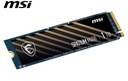 Unidad de Estado Solido MSI SPATIUM M450 M.2 1TB, PCIe Gen4 x4, NVMe 1.4