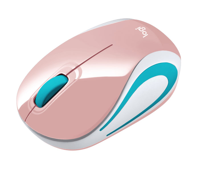 MOUSE LOGITECH M187 MINI INALAMBRICO REFRESH PINK (910-005364)