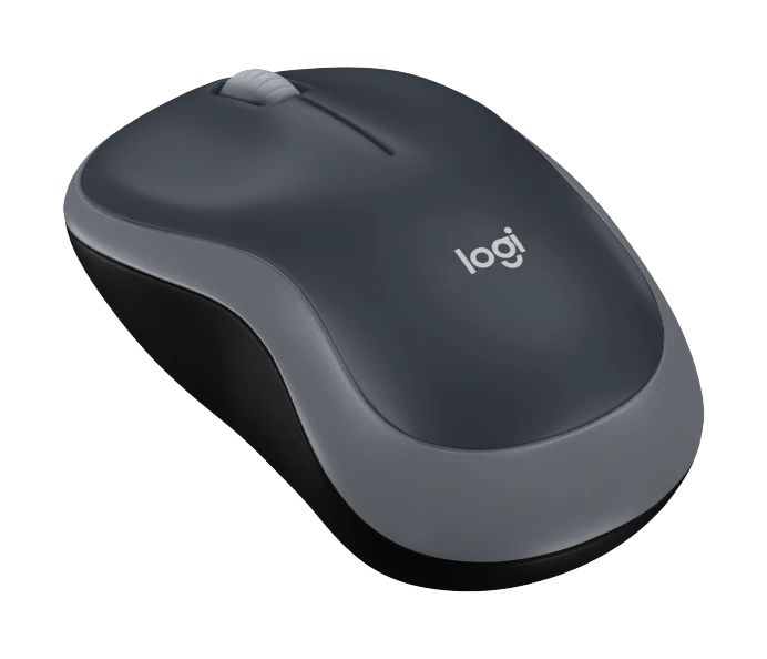 MOUSE LOGITECH M185 WIRELESS GRAY