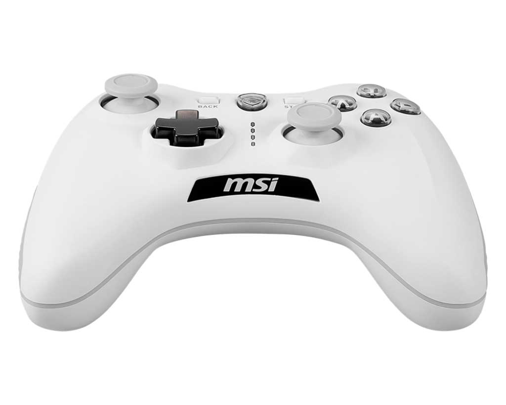 GamePad MSI Force GC30 V2, Wireless, Vibrador, USB, White.