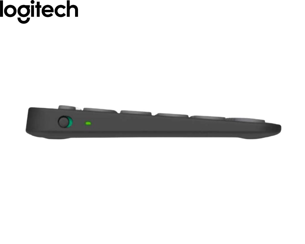 Teclado Inalámbrico Logitech PEBBLE 2 K380S Multi-Device Bluetooth/Wireless Graphite SP.