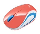 MOUSE LOGITECH M187 MINI INALAMBRICO REFRESH CORAL (910-005362)