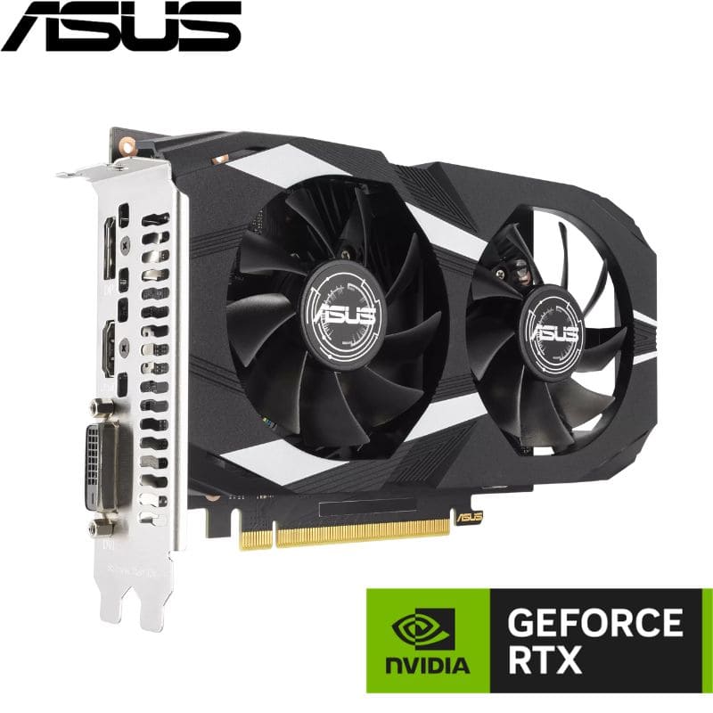Tarjeta de Video Asus Dual GeForce RTX 3050 OC Edition 6GB GDDR6, PCI-E 4.0