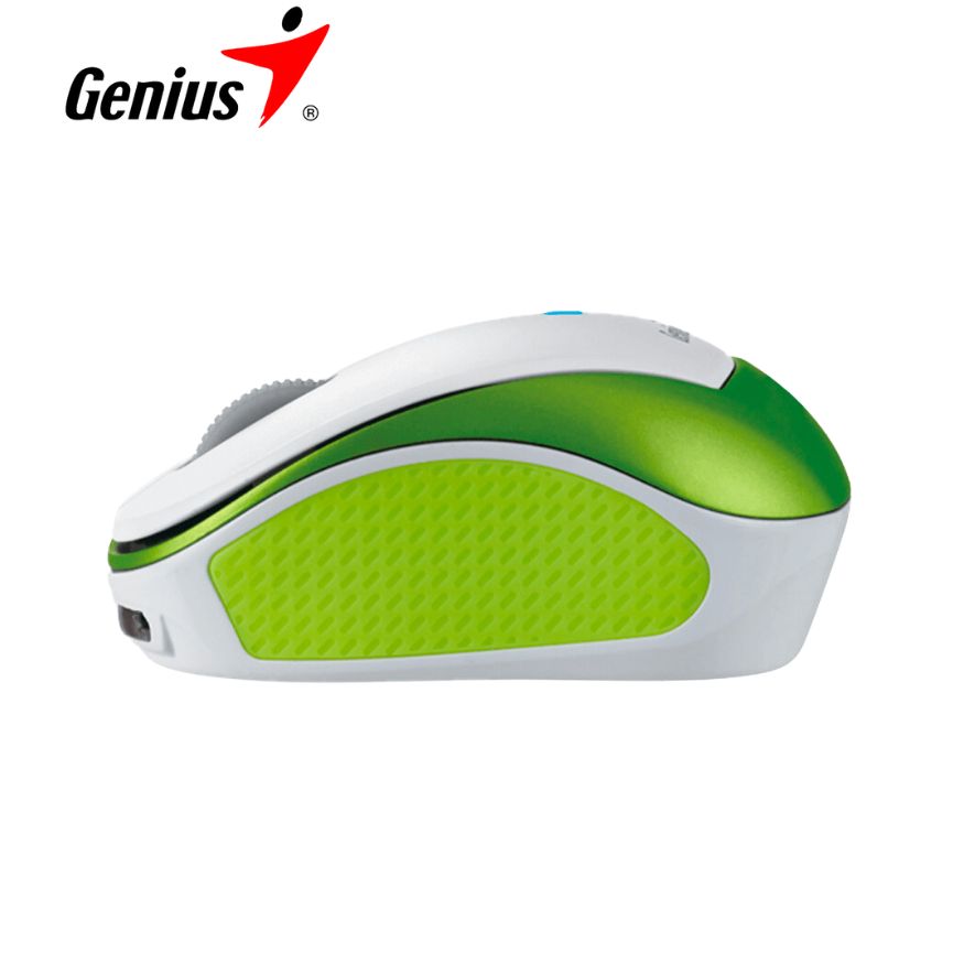 Mouse Genius Micro Traveler 9000R Wireless White/Green.