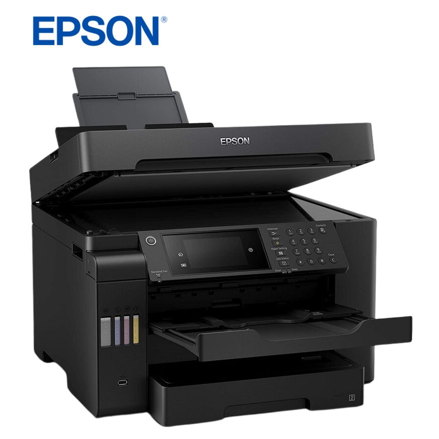 Multifuncional de Tinta Epson EcoTank L15150, Imprime/Escanea/Copia/Fax/Wi-Fi/USB/Ethernet