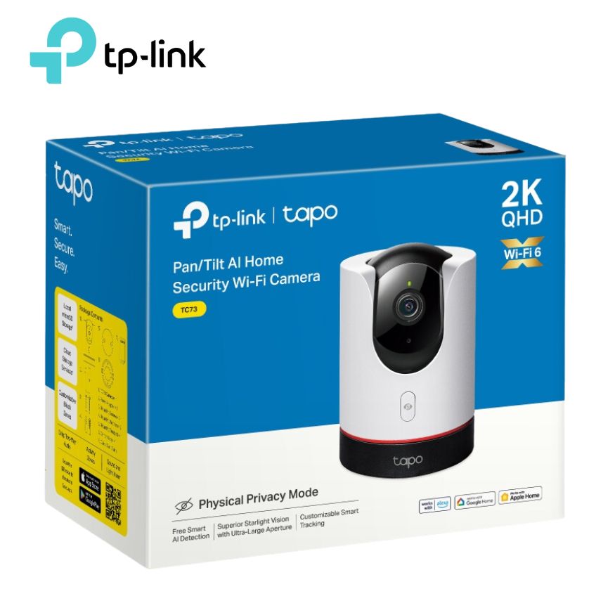 Cámara de Seguridad Interior TP-LINK Tapo C225 v2, 2K QHD, Wi-Fi.