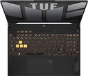 Laptop ASUS TUF Gaming F15 FX507ZI-F15.I74070 Intel Core i7-12700H 3.5/4.7GHz (90NR0FV7-M00160) 15.6” - FHD WV | RAM 16GB DDR4 | 1TB SSD | NVIDIA RTX4070 8GB | Ingles | Win 11.