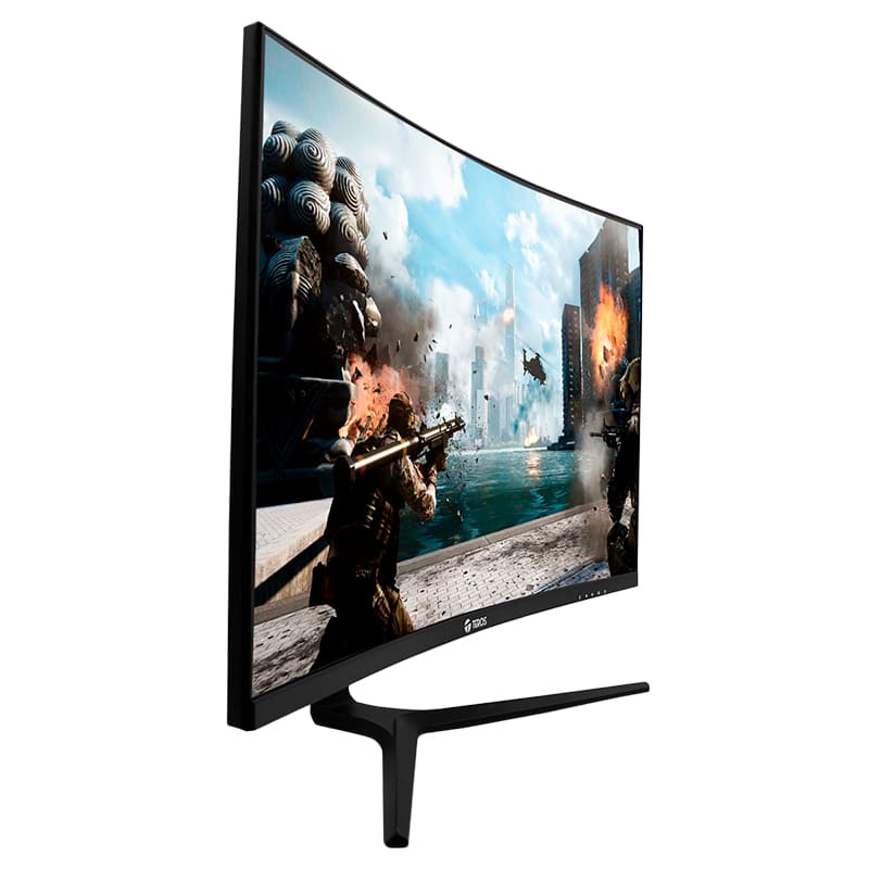 Monitor Curvo Teros TE-2731S, 27&quot; VA, 100Hz, 1920x1080, Full HD, HDMI, VGA, VESA, FREESYNC