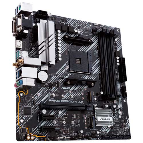 Motherboard Asus PRIME B550M-A AC, Chipset AMD B550, Socket AMD AM4, mATX