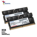 Memoria Ram SODIMM - Adata Premier 8GB, DDR5-5600MHz, CL40, 1.1V, 262-pin.