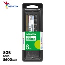 Memoria Ram SODIMM - Adata Premier 8GB, DDR5-5600MHz, CL40, 1.1V, 262-pin.