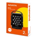 Disco Duro Externo Antigolpes Adata HD720 2TB, USB 3.2, Grado Militar, Negro.