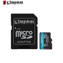 Memoria Flash MicroSDXC Kingston Canvas Go! Plus, 128GB con Adaptador SD.