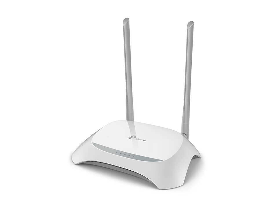 ROUTER ETHERNET WIRELESS TP-LINK TL-WR840N, 300 MBPS, 2.4 GHZ, 802.11 B/G/N, 2 ANTENAS.