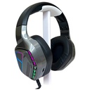 Audifono Gaming TEROS TE-8171N Estéreo, Micrófono, RGB, 3.5mm.