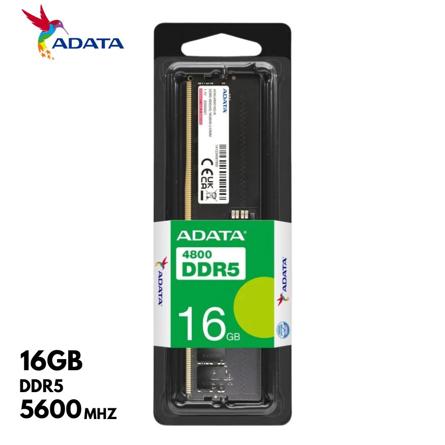 Memoria Ram SODIMM - Adata Premier 8GB, DDR5-5600MHz, CL40, 1.1V, 262-pin.