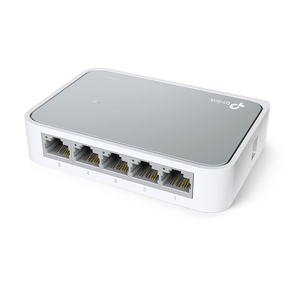 SWITCH TP-LINK TL-SF1005D, 5 PUERTOS RJ-45 10/100 MBPS, AUTO MDI/MDIX.