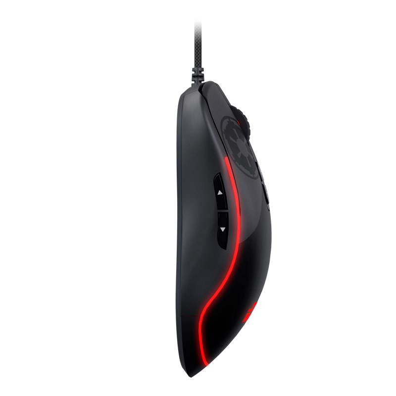 Mouse Gaming Primus Darth Vander GLADIUS 12400T, Sensor PixArt 12400Dpi, RGB, Black USB.