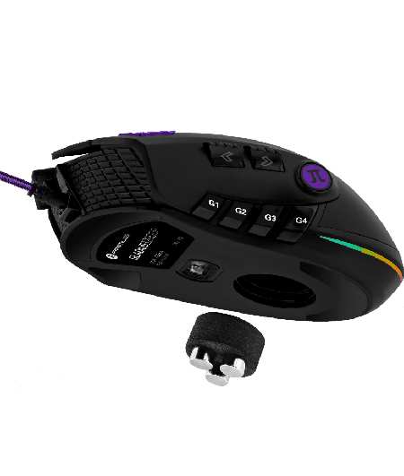 Mouse Gaming Primus GLADIUS32000P, Sensor PixArt 32000Dpi, RGB, Black USB.