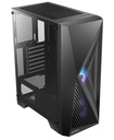 Case Antec AX51 MT 3AR GL, Black, 03 Cooler ARGB, Vidrio templado, S/Fuente.