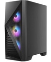 Case Antec AX51 MT 3AR GL, Black, 03 Cooler ARGB, Vidrio templado, S/Fuente.