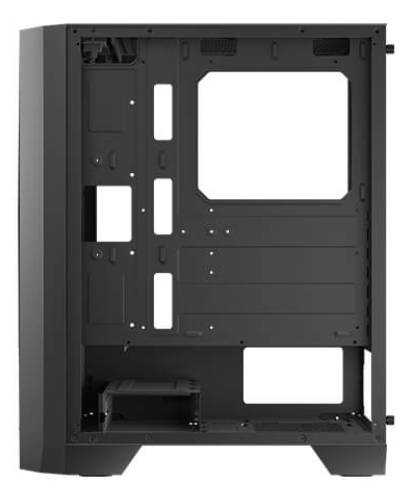 Case Antec AX51 MT 3AR GL, Black, 03 Cooler ARGB, Vidrio templado, S/Fuente.