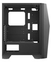 Case Antec AX51 MT 3AR GL, Black, 03 Cooler ARGB, Vidrio templado, S/Fuente.