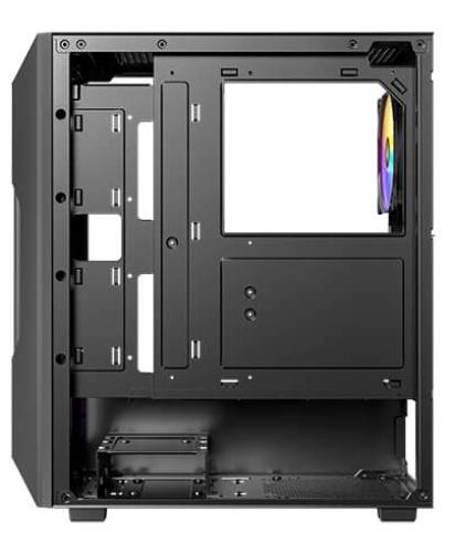 Case Antec AX61 ELITE, MT 4AR GL, Black, 04 Cooler ARGB, Vidrio templado, S/Fuente.