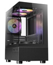 Case Antec CX200 ELITE, ST 5ARC 2GL, Black, 05 Cooler RGB, Vidrio templado, S/Fuente.