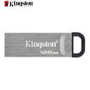 Memoria Flash USB Kingston DataTraveler Kyson, 128GB, USB 3.2 Gen 1, Plata