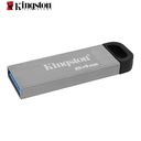 Memoria Flash USB Kingston DataTraveler Kyson, 64GB, USB 3.2 Gen 1, Plata