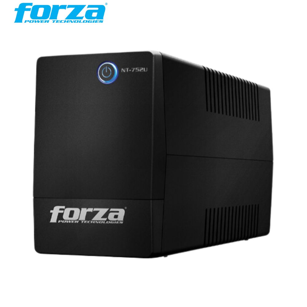 UPS Interactiva Forza NT-752U, 750VA/350w, Autonomía 25min.