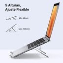 Soporte Portátil Laptop, Ugreen LP451, Aluminio.