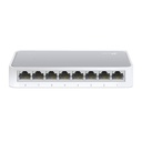 SWITCH TP-LINK TL-SF1008D, 8 PUERTOS RJ-45 10/100 MBPS, AUTOVOLTAJE, PRESENTACIÓN EN CAJA