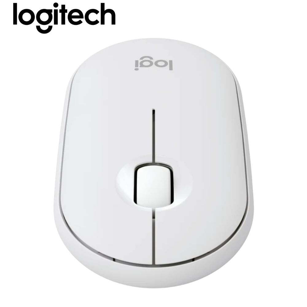 Mouse Logitech PEBBLE 2 M350S Silent, Wireless/Bluetooth, White.