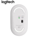 Mouse Logitech PEBBLE 2 M350S Silent, Wireless/Bluetooth, White.