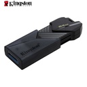 Memoria USB KINGSTON DataTraveler Exodia Onyx, 64GB, USB 3.2 Gen 1, Negro Mate.