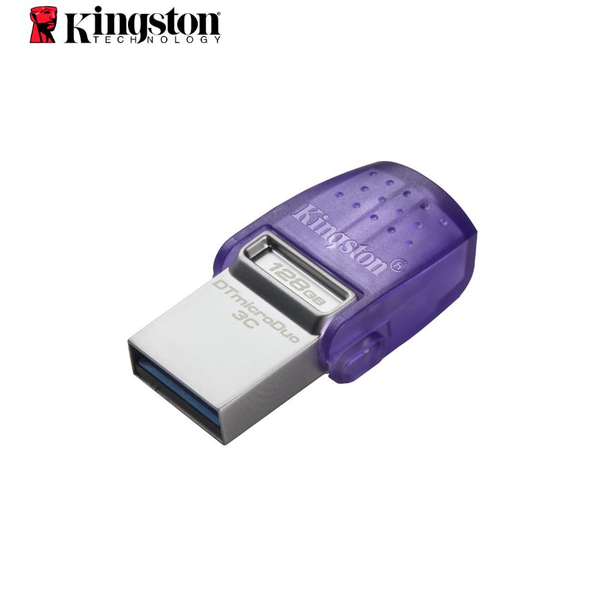 Memoria Flash USB Kingston 128GB DataTraveler microDuo 3C 200MB/s dual USB-A + USB-C