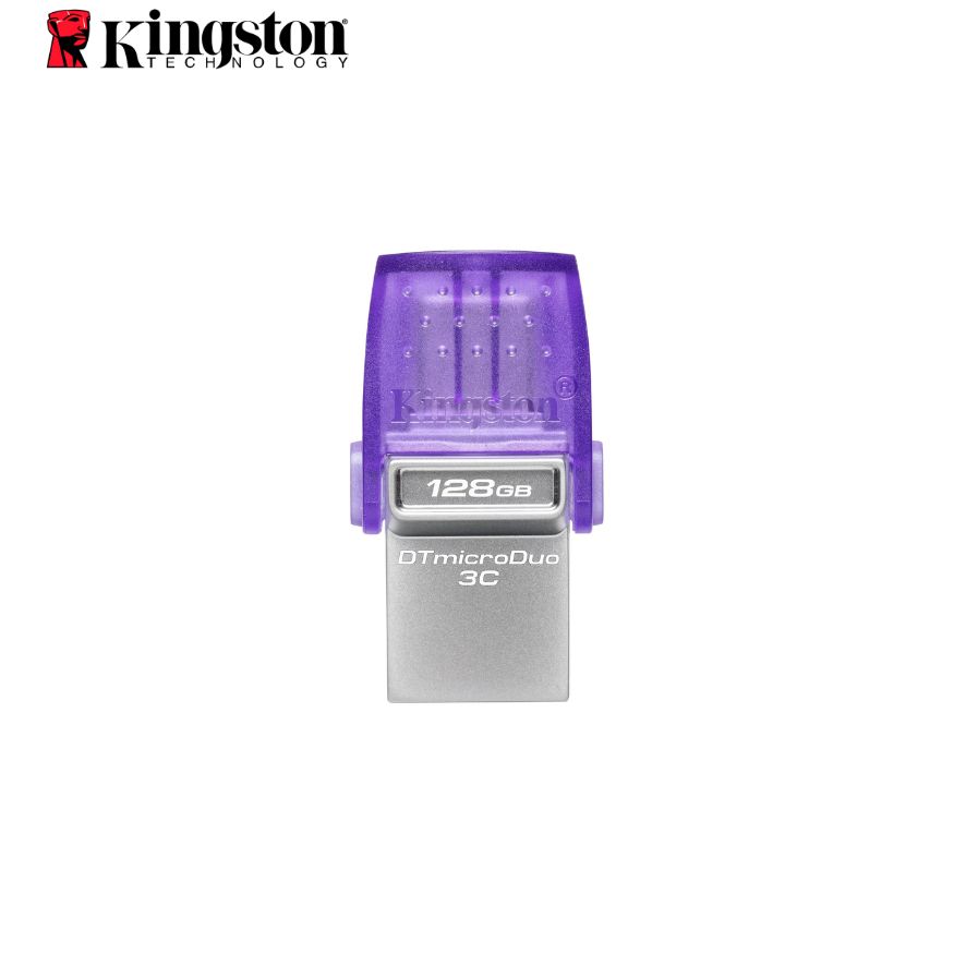 Memoria Flash USB Kingston 128GB DataTraveler microDuo 3C 200MB/s dual USB-A + USB-C