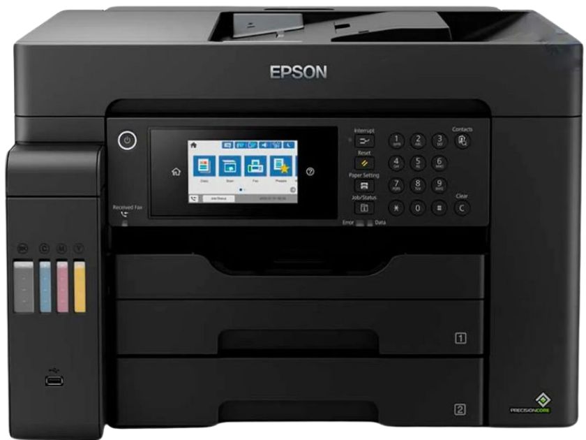 Multifuncional de Tinta Epson EcoTank L15150, Imprime/Escanea/Copia/Fax/Wi-Fi/USB/Ethernet